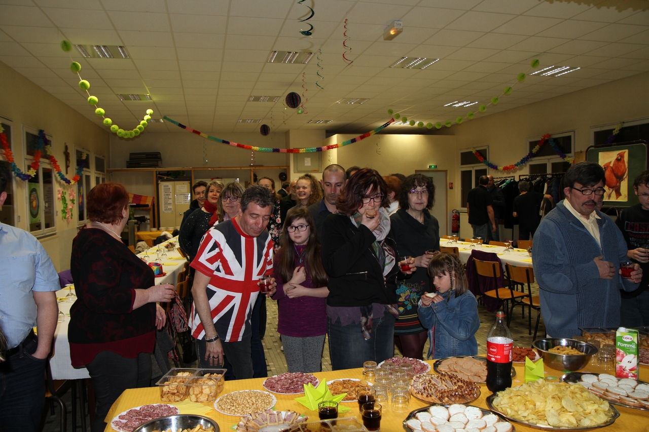 Repas annuel du club 25 mars 2017. 